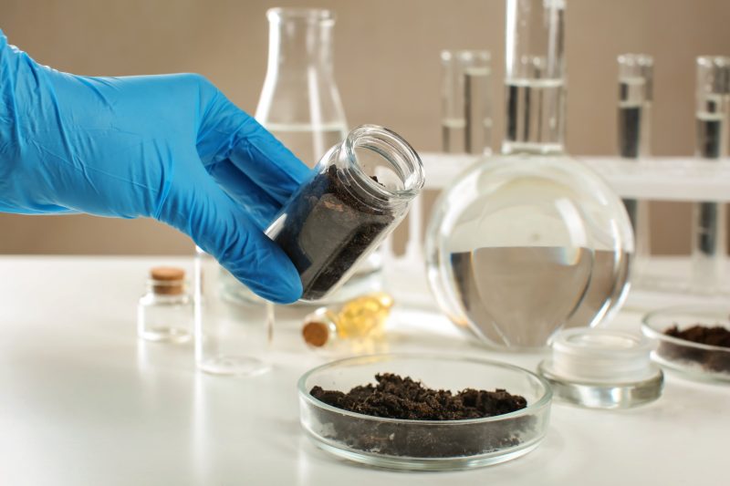 organic content test of soil